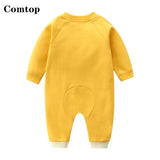 Comtop Rompers Baby Girls Footies Pajamas Newborn Baby Sleeper Clothes