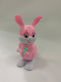 UrFIT Little flower bunny toy with clockwork hopping, suitable for babies and children