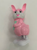 UrFIT Little flower bunny toy with clockwork hopping, suitable for babies and children