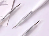 Atpot Nail Art Liner Pen,Black White Gold Nail Graffiti Pens for Nail Art Supplies